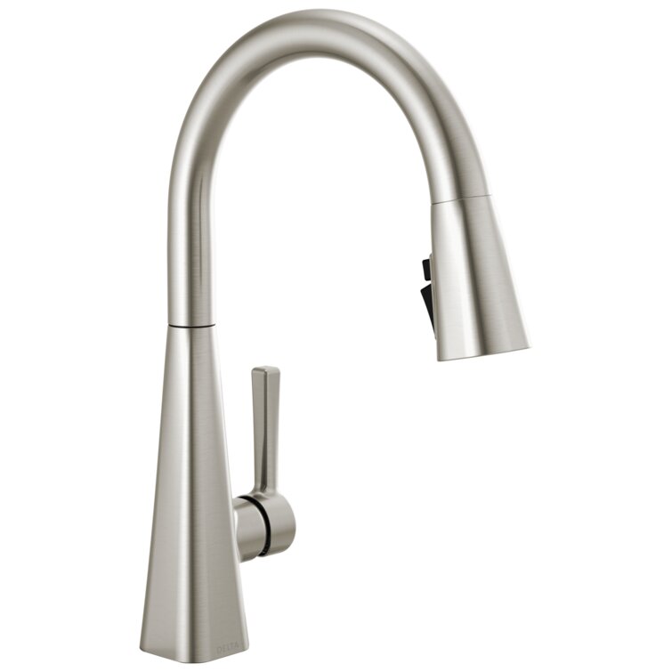 19802Z SP DST Delta Lenta Pull Down Sprayer Kitchen Sink Faucet